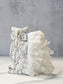 Quartz Point Cluster - Owl Carving