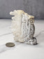 Quartz Point Cluster - Owl Carving