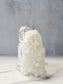 Quartz Point Cluster - Owl Carving