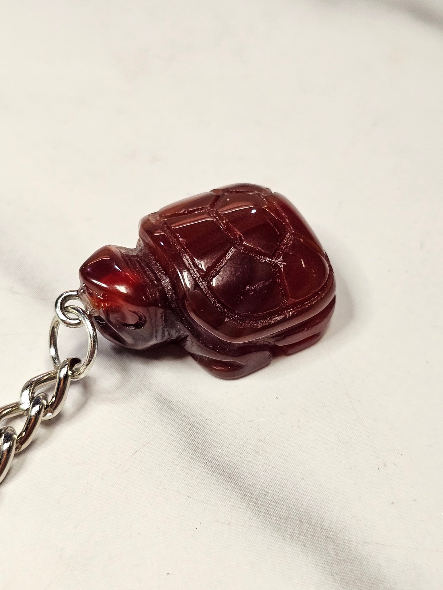 Crystal Turtle Keychain