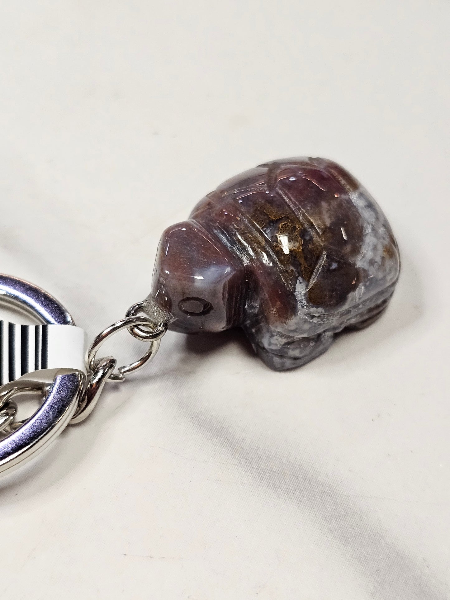 Crystal Turtle Keychain