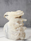 Quartz Point Cluster Eagle Carving