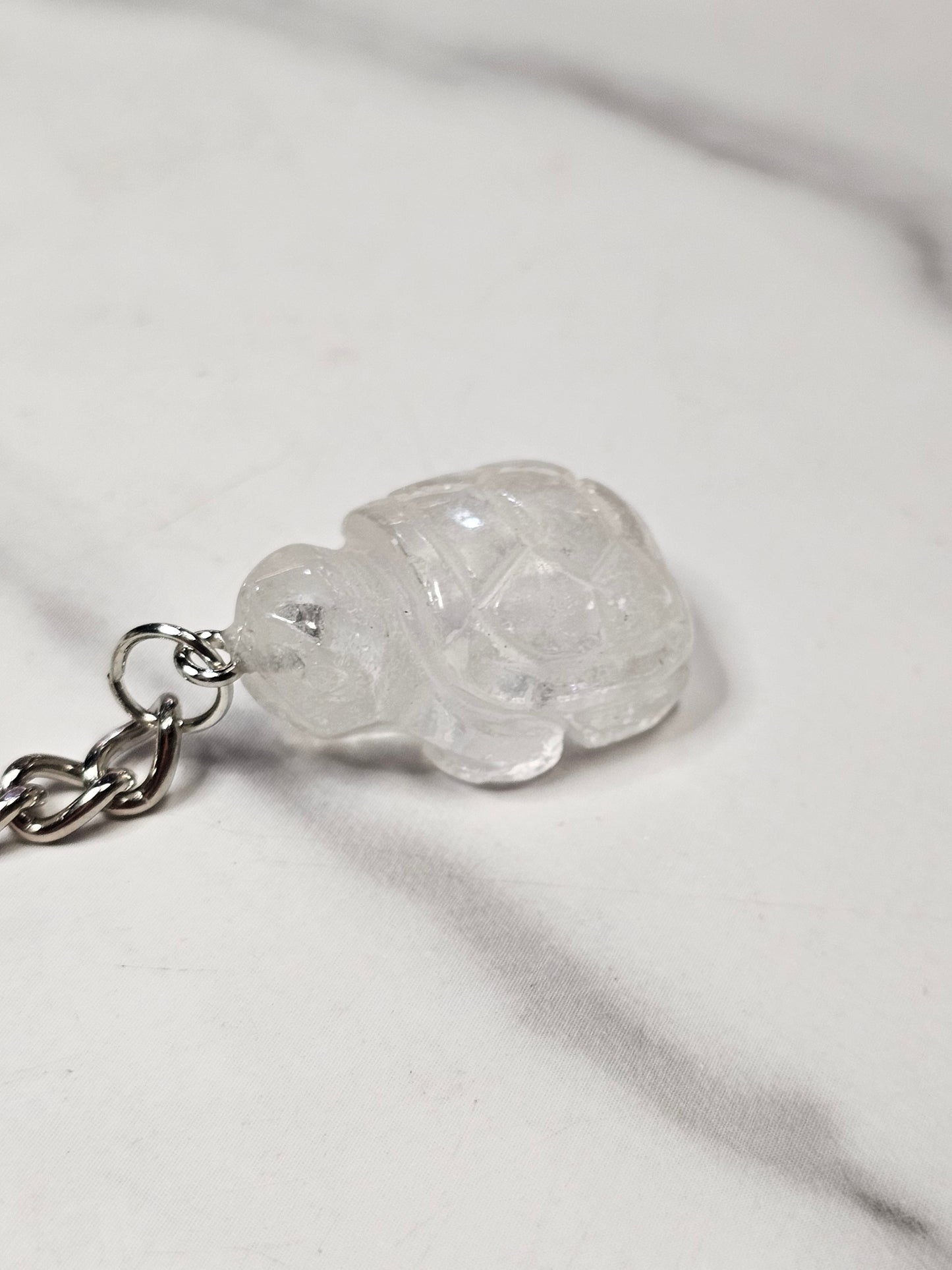 Crystal Turtle Keychain