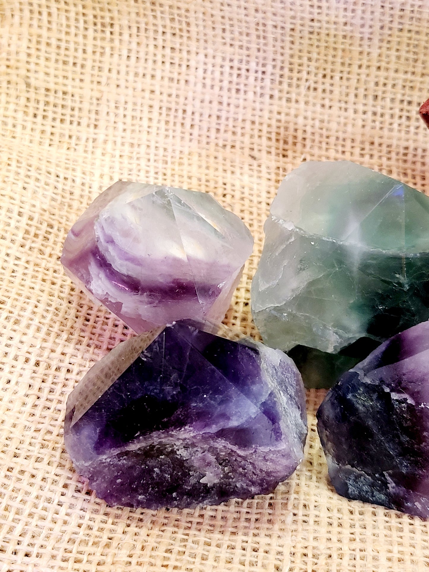 Polished Top Fluorite Point