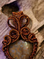 Ocean Jasper Copper Wire Wrapped Necklace