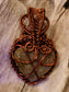 Ocean Jasper Copper Wire Wrapped Necklace