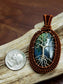 Labradorite Tree of Life Wire Wrapped Pendant Necklace