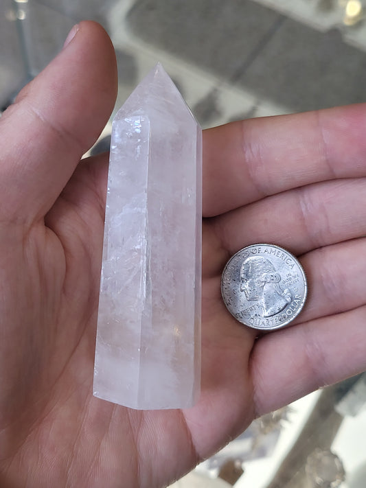 Clear Calcite Tower