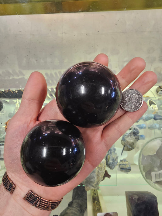 Black Tourmaline Sphere